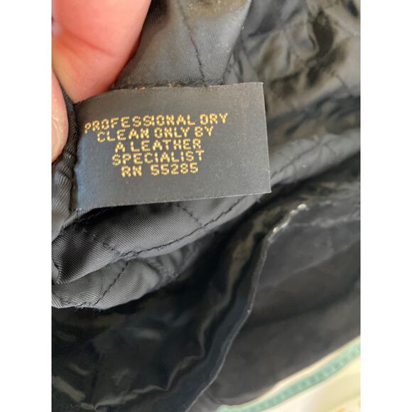 Express Black Vintage 90s Y2K Leather Suede Peplum Parka Jacket Sz XS Zipper - Picture 13 of 16